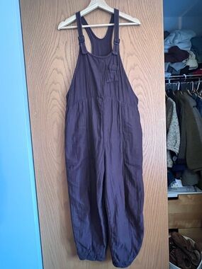 Cynthia Ashby Flannel Overalls